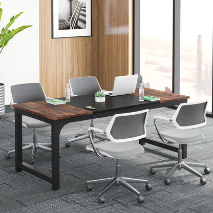 Tribesigns Modern Computer Desk Large Office Desk Computer Table Study Writing Desk Workstation for Home Office