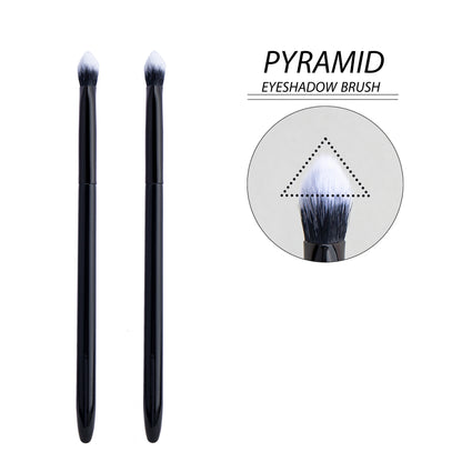 Small Iron Concealer Brush Angled Cream Foundation Concealer Makeup Brushes Oblique Angled Triangle Concealer Makeup Tools