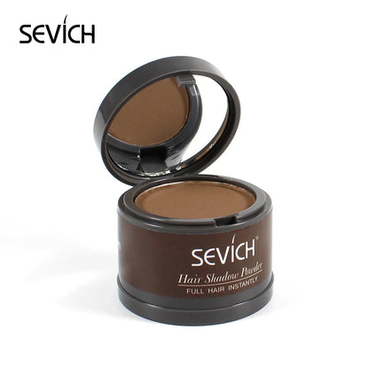 Sevich Waterproof Beard Filler Beard Hair Shadow Powder Root Cover Up Concealer Fill In Thinning Instantly Modify Fluffy Powder