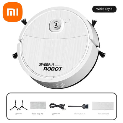 Xiaomi 5-In-1 Automatic Portable Mini Home Floor Robotic Vacuum Cleaner USB Rechargeable Wet Dry Sweeping Machine For Home 2024