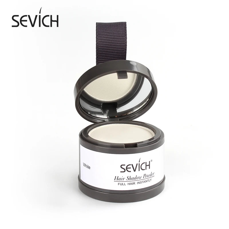 Sevich Waterproof Beard Filler Beard Hair Shadow Powder Root Cover Up Concealer Fill In Thinning Instantly Modify Fluffy Powder