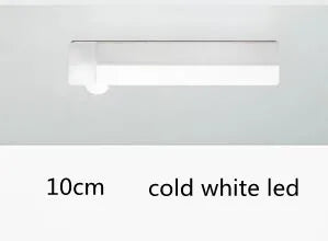 Smart led body sensor light wireless magnetic night light long rechargeable self adhesive closet cabinet light bar Motion sensor