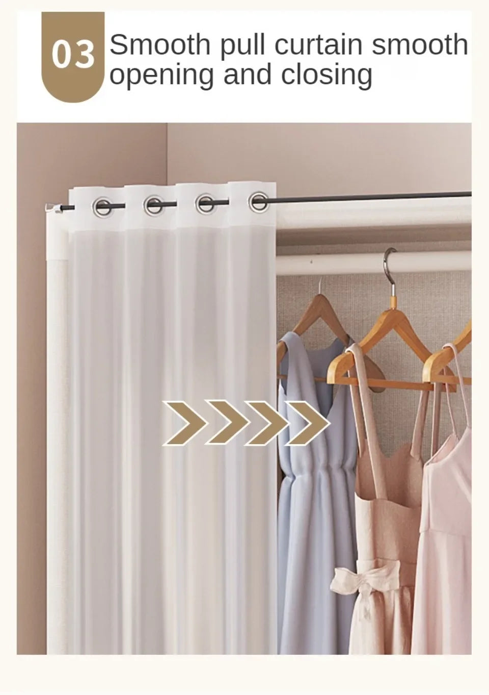 Simple Floor-Standing Wardrobes Home Large Capacity Durable Clothes Cabinet Dustproof And Economical Wardrobe Bedroom Furniture