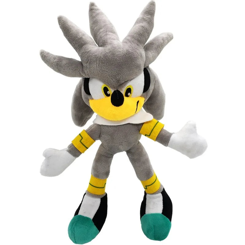 【New Arrival】28cm Sonic Super Sonik Plush Toy  Hedgehog Doll for Kids | Safe Materials |  Ideal Birthday Gift for Children