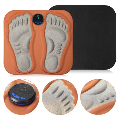 Smart EMS Foot Massager Pad Electric Shaking Hammering Body Muscle Relaxing Massage Machine Remove Edema Leg Shaping