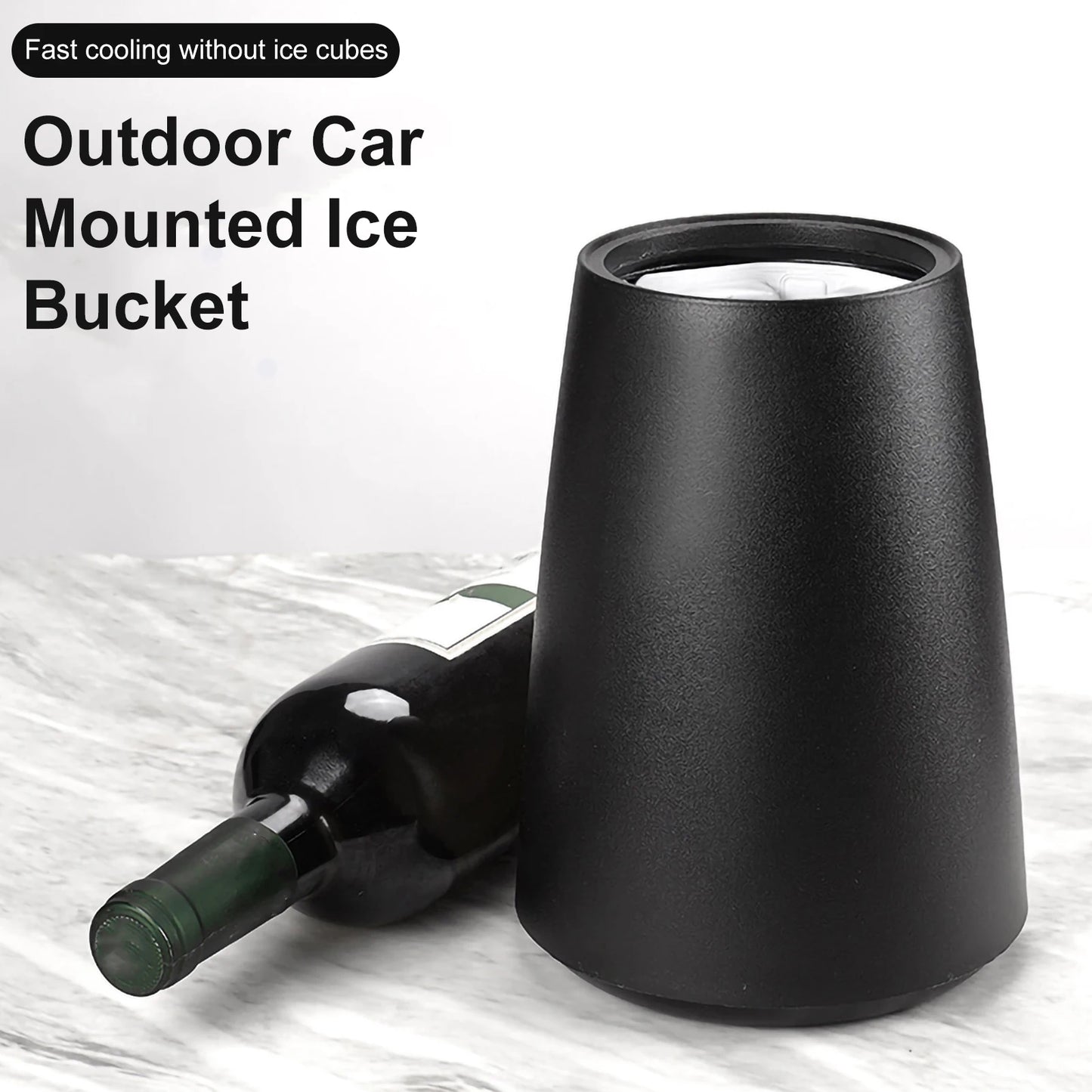 1 Pc Portable Wine Cooler Ice Bucket Wine Bottle Cooler Bags Bar Freezer Ice Bags Fast Cooling Champagne Removable Cooling Jugs