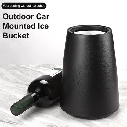 1 Pc Portable Wine Cooler Ice Bucket Wine Bottle Cooler Bags Bar Freezer Ice Bags Fast Cooling Champagne Removable Cooling Jugs