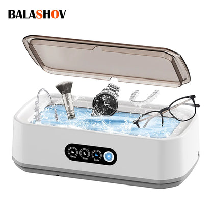 Ultrasonic Cleaning Machine Glasses Cleaning Machine Capacity 650ML Jewelry Braces Professional Cleaner Frequency Vibration