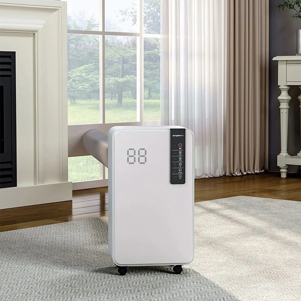 White 16L Dehumidifier with Wheels and WiFi