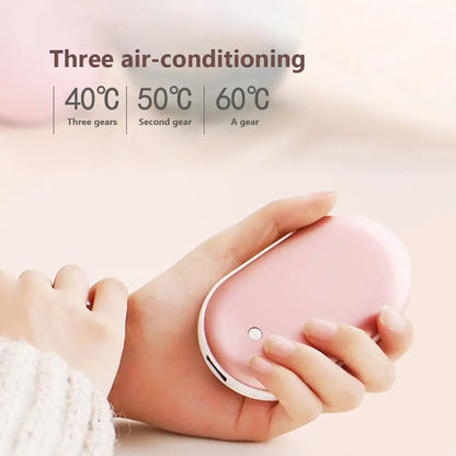 5200Mah Portable Hand Warmer Mini Power Bank USB Rechargeable Winter Heater UK