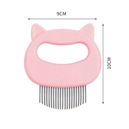 Pet Dog Cat Combs Hair Remover Brush Pet Grooming Tools Dog Massage Comb Brush Cute Handle Remove Loose Hairs Pet Cat Supplies