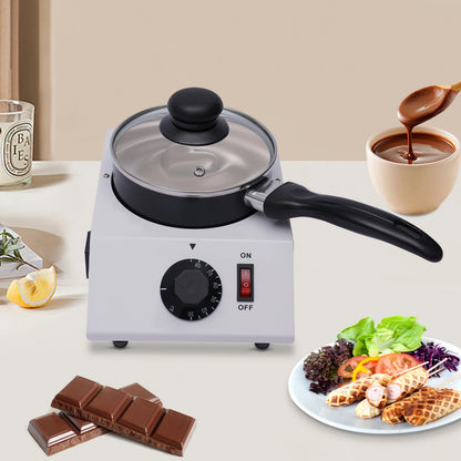 Non-stick Electric Chocolate Melter Melting Machine Warming Heater Tempering Aluminum Ceramic Pot