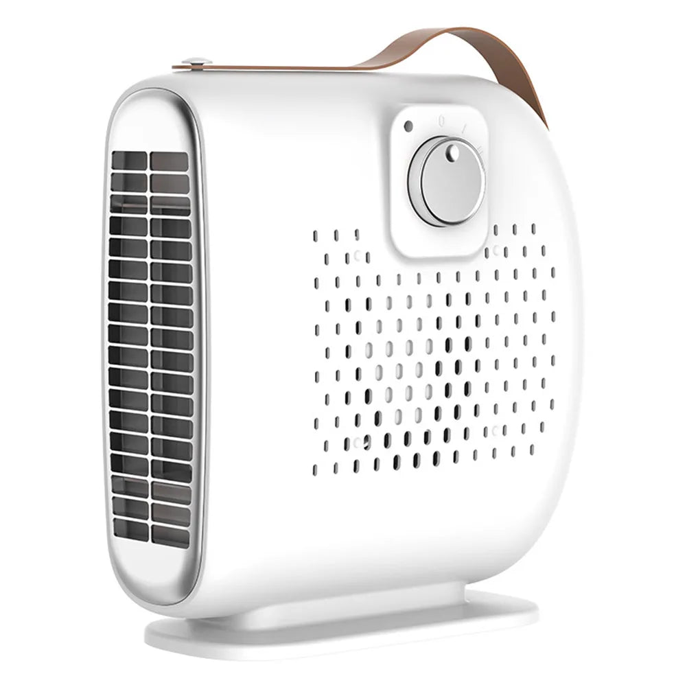 Electric Heater Fan Low Noise Portable Space Heater Anti Scald Desktop Heating Fan Electric Personal Warmer for Home Office