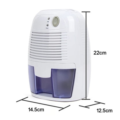 DC9V Electric Household Dehumidifier Air Dryer Moisture Absorber With 500ML Water Tank, Auto Off For Small Room Deshumidificador