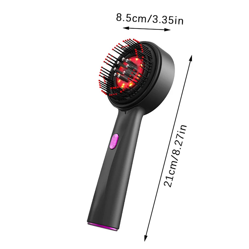 Electric Scalp Massage Comb Infrared Light Head Massager For Hair Growth Medicine Scalp Oil Applicator Anti-Hair Loss Hair Care