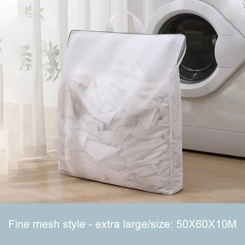 1PC 3D Laundry Bag WithDrawable Mesh Bag Washing Machine Filter Mesh Bag Anti Deformation Laundry Bag