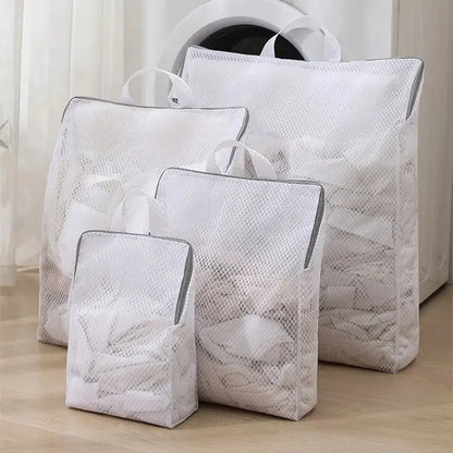 1PC 3D Laundry Bag WithDrawable Mesh Bag Washing Machine Filter Mesh Bag Anti Deformation Laundry Bag