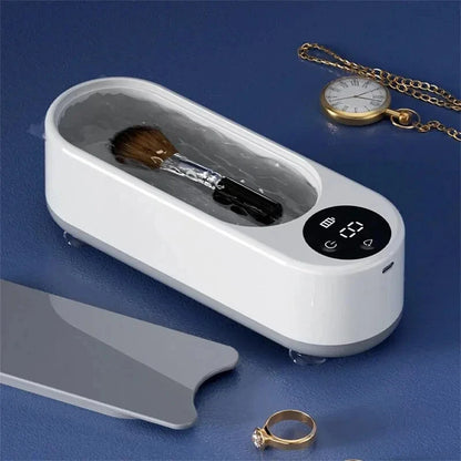 Xiaomi MIJIA 50HZ Vibration Ultrasonic Glasses Cleaning Machine Household Portable Watches Function Timer Cleaning Machine 450ml