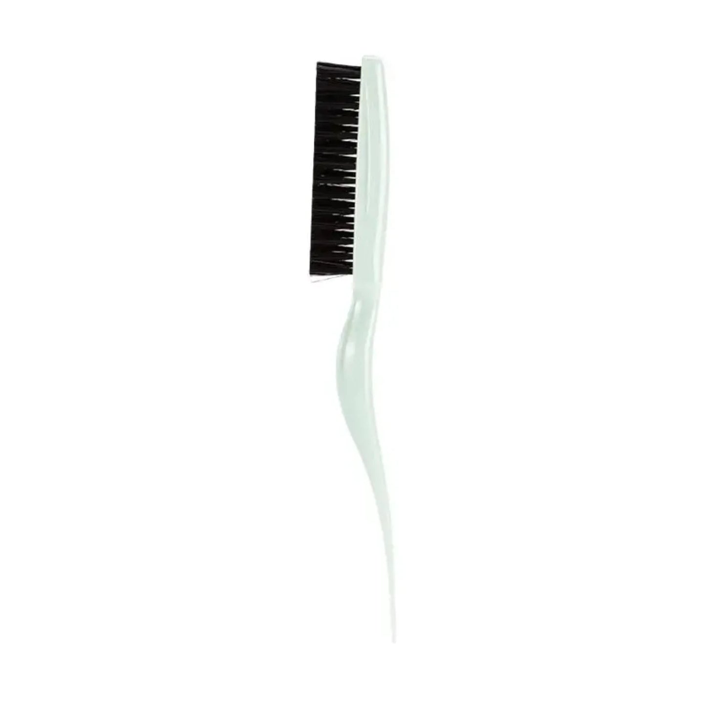 Professional Handle Triplex Comb with Row Brush Bristles for Salon Hairbrush with Pointed Tail