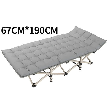 Single Foldable Folding & Mattress Guest Heavy Duty Portable Large Bed UK