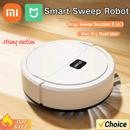 Xiaomi Mijia Sweeping Robot Vacuum Cleaner Automatic Wet Dry Drag Sweep Suction 3 in 1 Strong Sweeping Machine Intelligent Robot