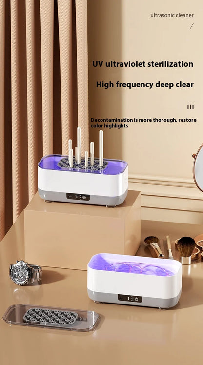 Ultrasonic Cleaning Machine USB Rechargeable High Frequency Vibration Wash Cleaner Jewelry Glasses Braces Cleaner