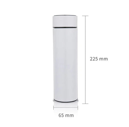 500ml Stainless Steel Thermos Bottle with Digital Temperature Display LED Intelligent Temperature Measurement Cup Vacuum Flask