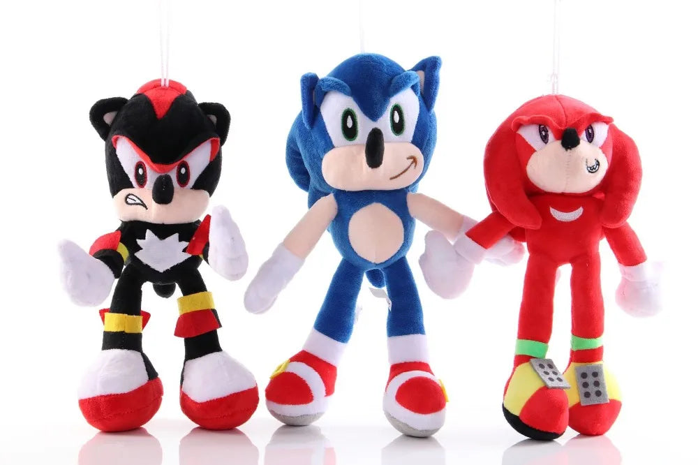 PP Cotton Sonic Plush Toy the Hedgehog Plush Doll Action Figure Toys Decoration Children's Birthday Gift