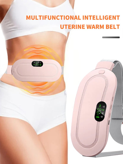 Waist Massager Portable Electric Heating Pad Waist Belt Device Massage Warm Palace Treasure Abdominal Bag