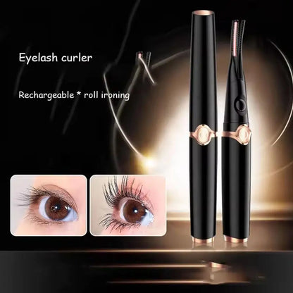 Electric Eyelash Curler Quick Heating 3 Temperature Regulation Long Lasting USB Rechargeable Electric Eye Makeup Tool