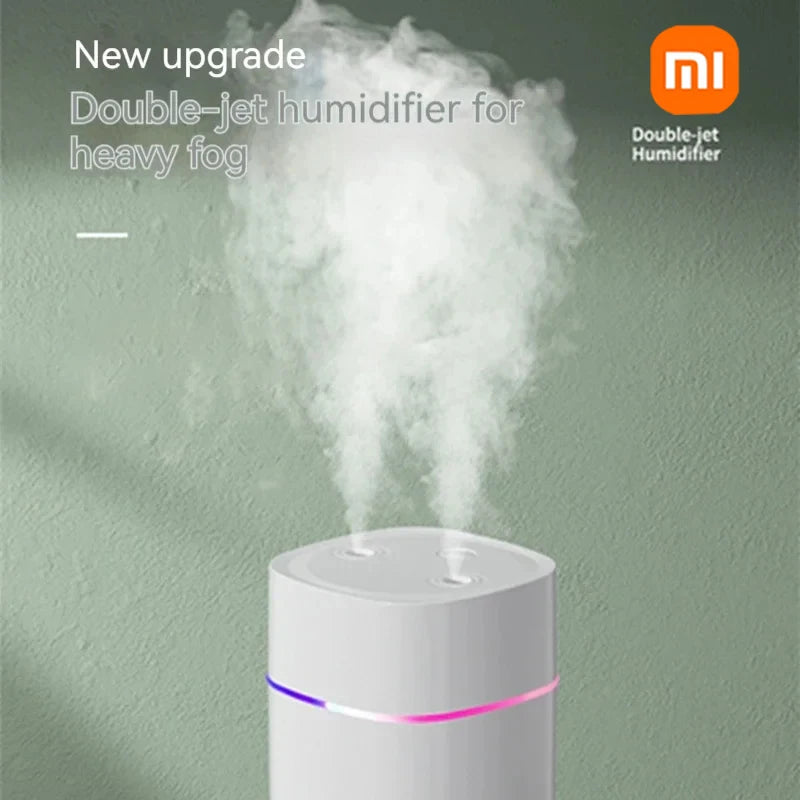 Xiaomi Air Humidifier With Dual Spout High Capacity Essential Oil Diffuser Cool Mist Maker Silent NightLight For Home Car Office