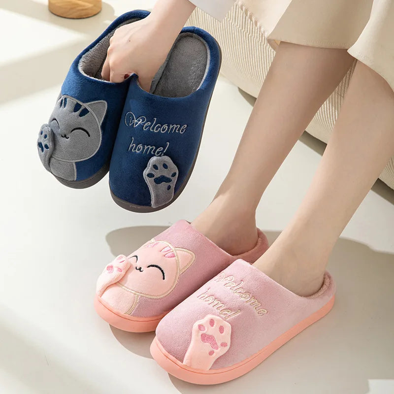 Pallene Cow milk Fuzzy Slippers Women Winter Cartoon Fur Slippers Soft Cozy Plush House Shoes Female Bedroom Cute Furry Slides