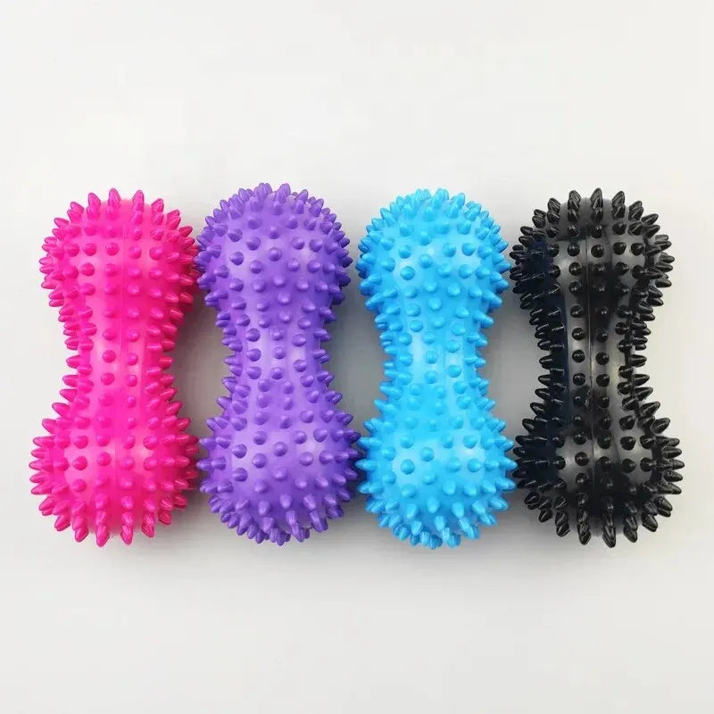 1Pc Peanut Massage Ball Colorful PVC Spiky Massage Ball Muscle Pain Stress Sensory Ball Foot Muscle Massager Relaxation