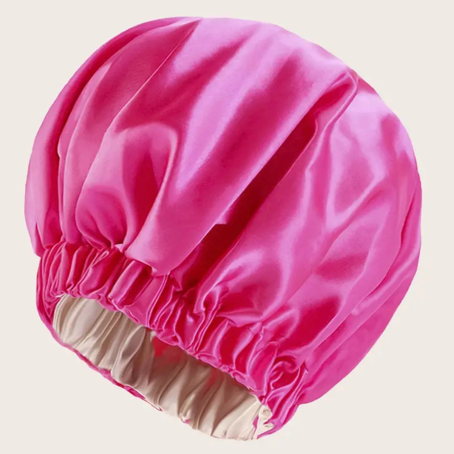 Protect your beautiful, natural hair with this exquisite, luxurious satin hair bonnet for women. This premium quality satin bonn