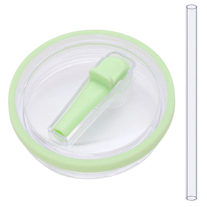 40 Oz Tumbler Flip Straw Lid Replacement Fit For Stanley Quencher Spill Proof Resistant Tumbler Lids Straw Cap for Stanley Cup