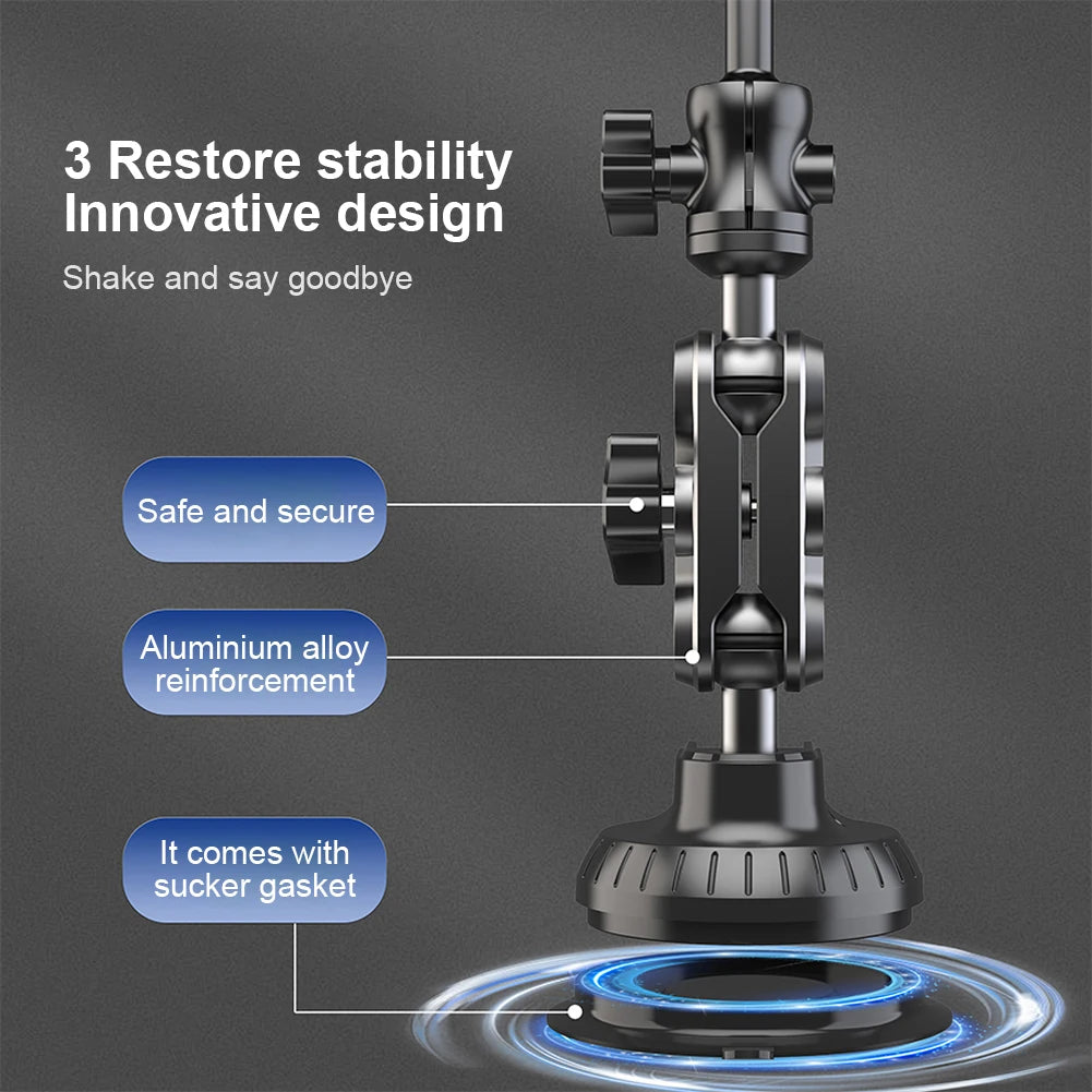 Universal Sucker Car Phone Holder 360° Rotatable Windshield Car Dashboard Mobile Cell Support Bracket GPS Support Hanging Holder