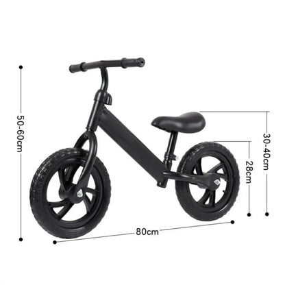 12" Wheel Outdoor Kids Balance Bike Toys Without Foot Pedal Baby Sports Training Walker Bicycle Foam Wheel Best Gift