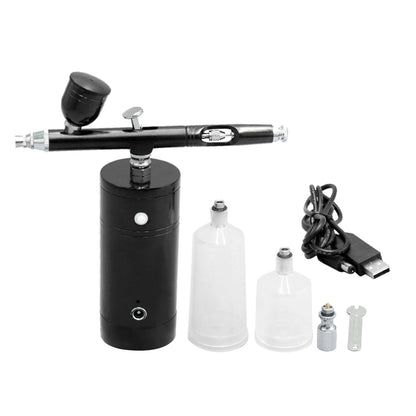 Rechargeable USB Airbrush Kit Portable Airbrush Compressor Spray Pump Handheld Airbrush Gun for FX Makeup Tattoo Painting