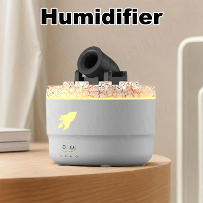 Volcanic Crack Light Cannons Air Humidifier Cannons Humidifier Essential Oil Diffuser Cannon Blast Turret Aromatherapy Diffuser