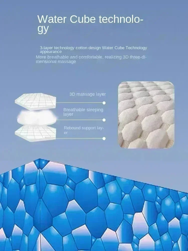 2024 NEWHoneycomb massage pillow pillow to protect cervical vertebra to help sleep home pillow core antibacterial and anti-mite