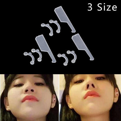 3Pcs Beauty Nose Clip Corrector Massage Tool Nose Up Lifting Shaping Clip Clipper Shaper Bridge Straightening No Pain 3 Size