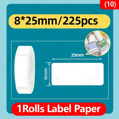 NIIMBOT D11/D110/D101/H1 Mini self-adhesive thermal label paper,   price tag, stickers, item cla Label Sticker