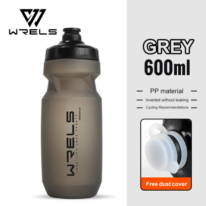 WRELS Bicycle Water Bottle 600ml Bike Bottle Outdoor Sport Cycling Kettle Bottle Bike Portable Bike Cup