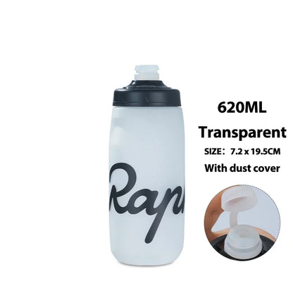 Rapha Cycling Water Bottle 620 750ml Leak-proof Squeezable Taste-free BPA-free Plastic Camping Hiking Sports Bicycle Kettle