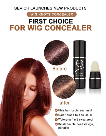 Lace Wig Cover Hair Dyeing Stick Lace Tint Powder For Lace Wigs Lace Concealer Stick Lace Wig Toupee Light Color Hairline Powder