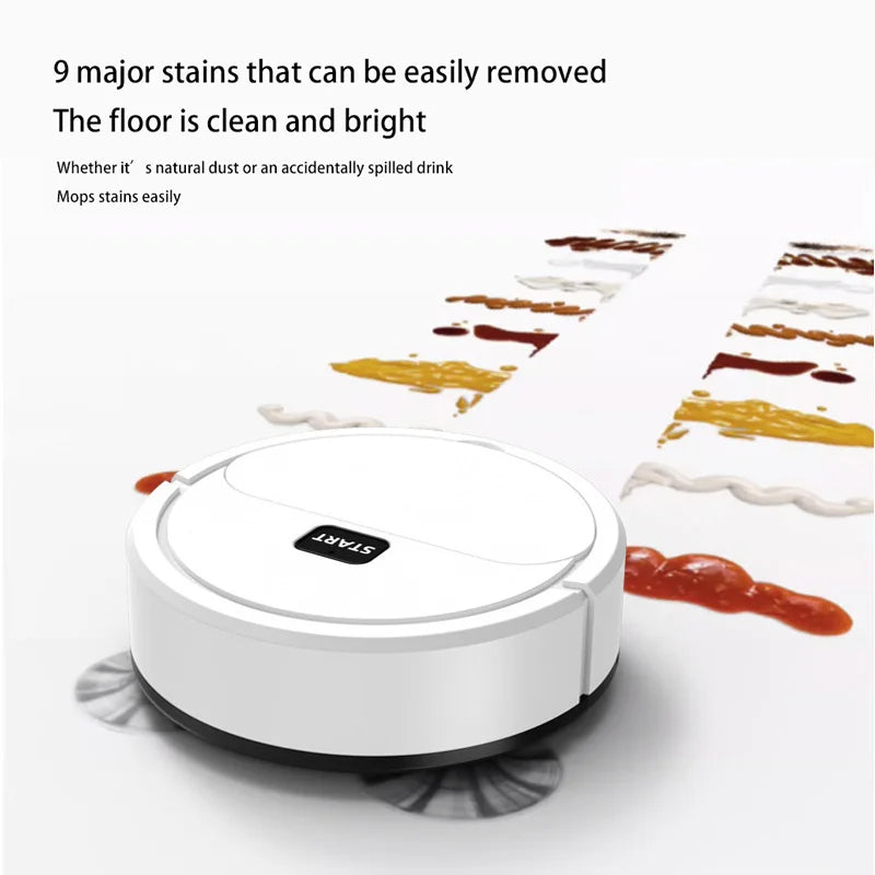 Xiaomi Mijia 3 In1 Automatic Sweeping Robot Home Vacuum Cleaner USB Rechargeable Wet Dry Sweeping Lazy bones Intelligent Sweeper