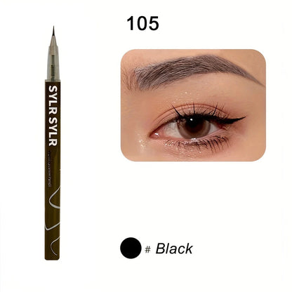 0.008mm Ultra Fine Eyebrow Pen Long Last Smudge Proof Waterproof Sweat-Proof High Pigmented Easy Applying Liquid Eye Brow Pencil