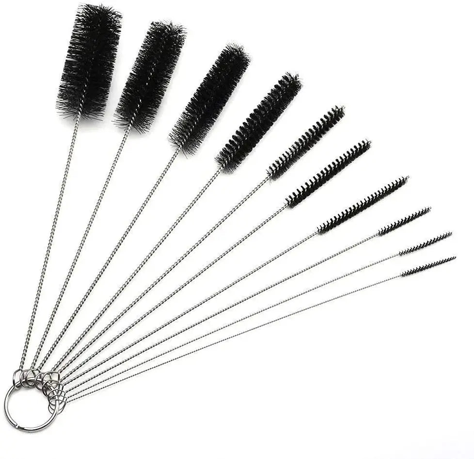 Nylon Brush Multi-Functional Tools Set Brush Spray Brush cleaning Drink Straws Sewing Machines Paint Spray Guns Cleaning Brush