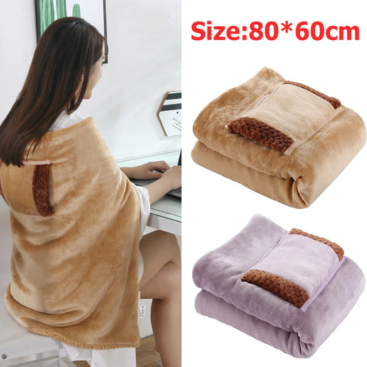 Multi-function Electric Heating Blanket USB Warmer Heater Mat Soft Skin Friendly Portable Supplies for Shoulder Neck Back Legs