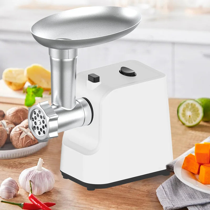 Electric Meat Grinder,Heavy Duty Meat Mincer, Sausage Stuffer Maker, Food Grinder with Sausage , Grinder Plates, for Home Kitche